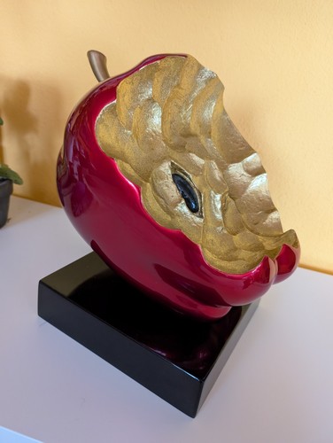 Skulptur kunstloft apfel once - skulptur,