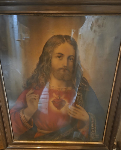 Gerahmtes religiöses bild - gerahmtes,