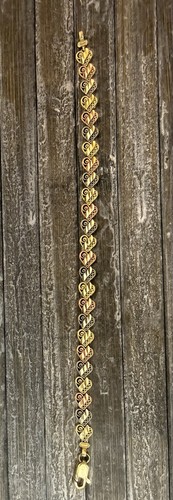 Herzarmband karat massiv - herzarmband,