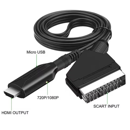 Scart auf hdmi - scart, zu