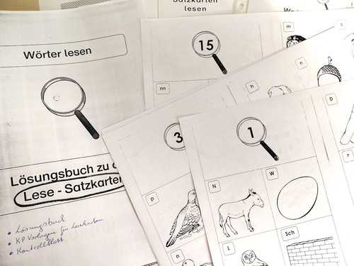 Satzkarten lesen