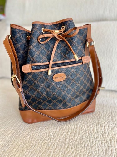 Bally vintage leder - bally,