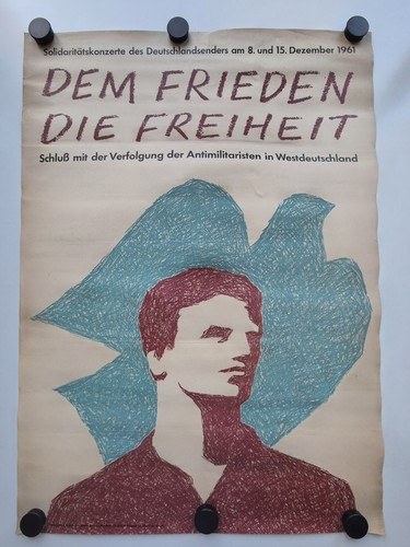 Plakat dem frieden die - plakat,