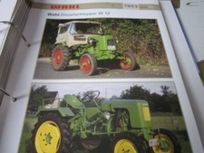 Traktor Wahl W 22, 1953
