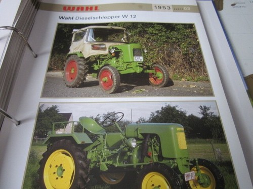 Traktor wahl 1953 - w, 22,