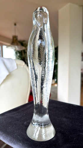 Schwere glas statue - glas,