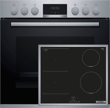 Bosch Einbau Herd Set EPH41IK1 71 l Garraum Kochfeld induktion EEK A B Ware
