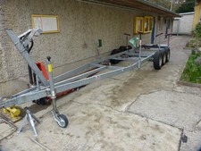 Hafentrailer, kann mit rotem