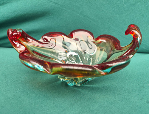 Murano uranglas schale - murano,