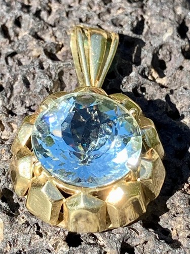 Anhänger 585 gold mit - 585,