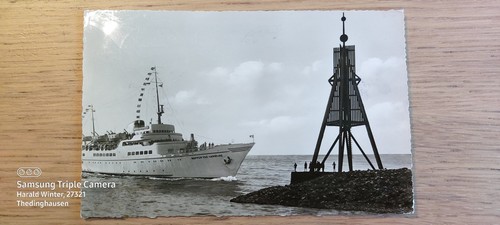 Postkarte passagierschiff - postkarte,