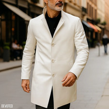 Herren weiß 100 % echtes