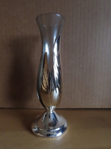 Vase glas braun - vase, grau