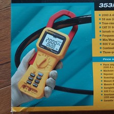Fluke 355 Zangenmessgerät | AC/DC Clamp Meter | 2000A Cat IV TRUE RMS