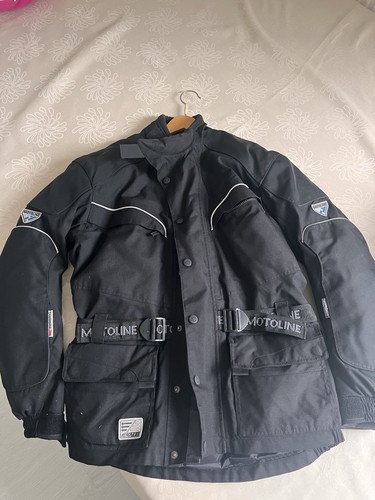 Motoline motorradjacke schwarz - motoline,