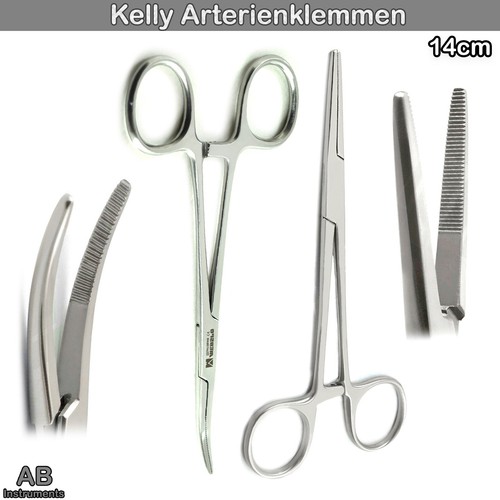 Arterienklemme kelly zange - arterienklemme,