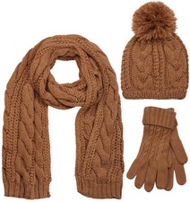 Schal mütze handschuh set - mütze,,