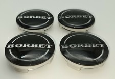 4X Borbet Classic Nabendeckel
