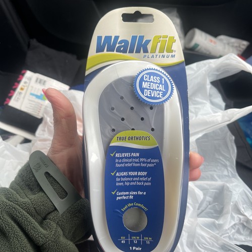 Walk fit platinum orthesen - platinum, gr