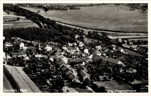Saarfels beckingen im - ak,