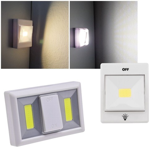 Led klebe leuchte mit - led,