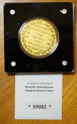 Gedenkmünze einigkeit recht - einigkeit,