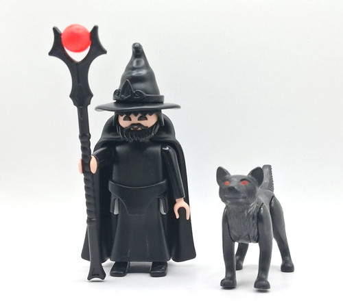 Playmobil schwarzer magier - schwarzer,