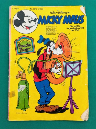 Micky maus heft walt disney - maus,