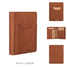 Herren Geldbörse Echt Leder