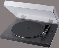 Plattenspieler schwarz