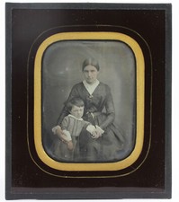 Daguerreotypie Viertelplatte