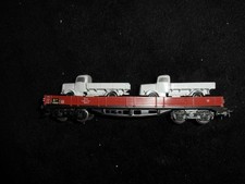 Märklin H0 4515 Niederbordwagen 4-achsig beladen mit 2 LKWs