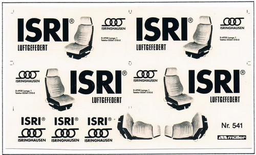 Decals isri - 1:87, "isri