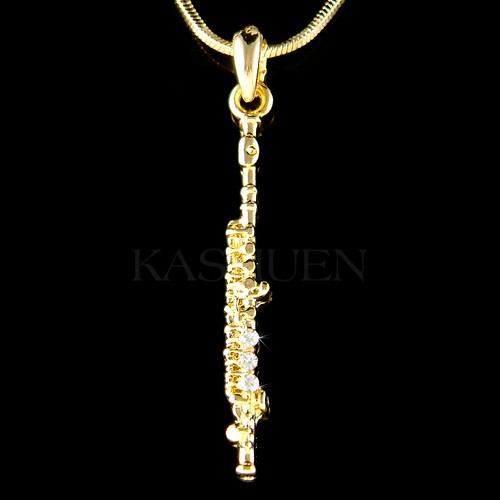 Flöte mit swarovski - mit,
