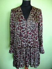 Kleid - Leopardenmuster - 38 M, Brustumfang 94 cm, ZARA-Marken