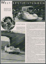AUTO UNION Rosemeyer Reichsautobahn Rennwagen Typ C Hans Stuck Silberpfeile 1937