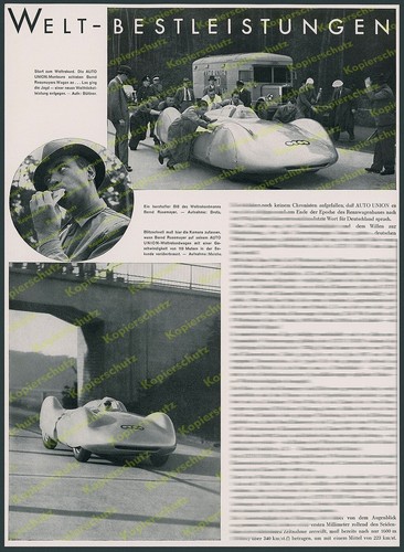 Auto union rosemeyer - union,