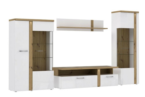 Wohnwand schrankwand anbauwand - wohnwand,