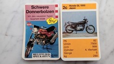 Motorrad Quartett Schwere Donnerbolzen von Bielefelder