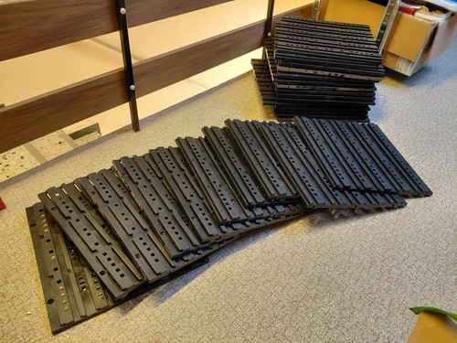 Wandplatte schwarz kunststoff - wandplatte,