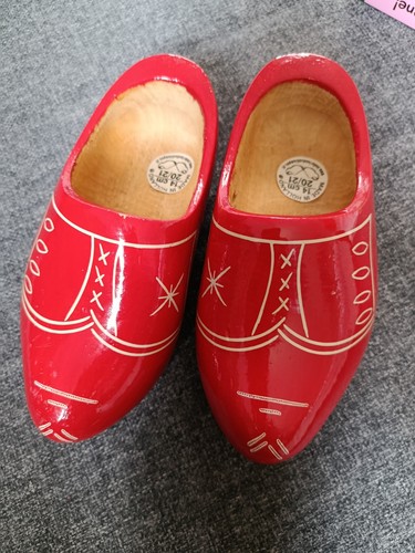 Holländische holzschuhe rot - holzschuhe,