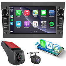 DVR+64GB Android 13 Carplay Autoradio+Kamera Für Opel Astra Antara Corsa Zafira
