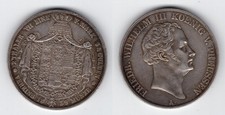PREUSSEN   Doppeltaler 1839 A