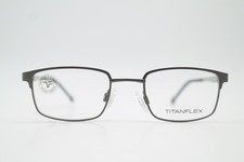 Kinderbrille TITANFLEX 830081 Silber Hellgrau Oval Brillengestell eyeglasses Neu