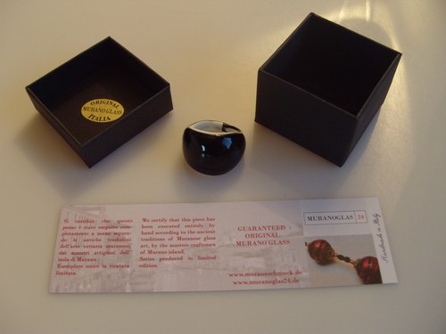 Murano glas ring original - murano,