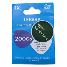 Lebara SIM, unbegrenzte Anrufe