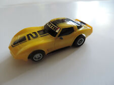 TYCO '79 Corvette yellow/black #2, 440, neu, Faller Tomy AFX Aurora 