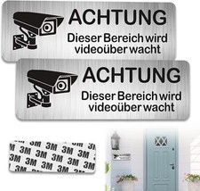 Alu Achtung Videoüberwachung