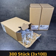300 Stück Nagelscheibe oval