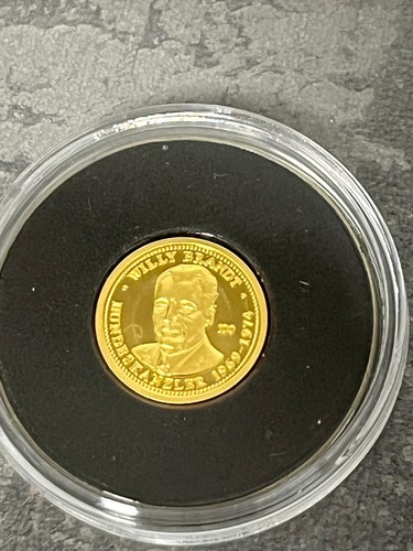 Medaille willy brandt - medaille,